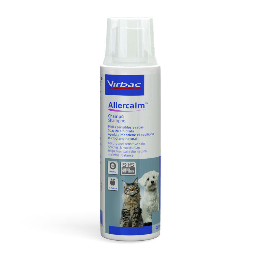 Virbac Allercalm Champ&ocirc; para c&atilde;es e gatos, , large Imagem n&uacute;mero 1