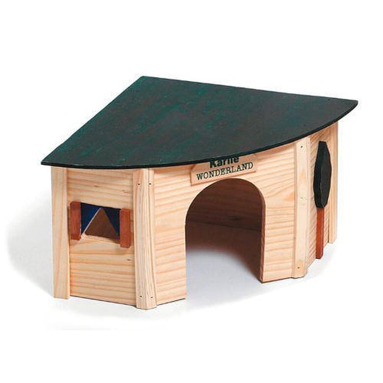 accesorio_hamster_flamingo_madera_KAR84776_M Imagem número 1 Flamingo madera casa refugio esquinero hámster Imagem número 1