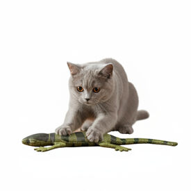 PLAYOLOGY PELUCHE LAGARTO BRILHANTE PARA GATOS