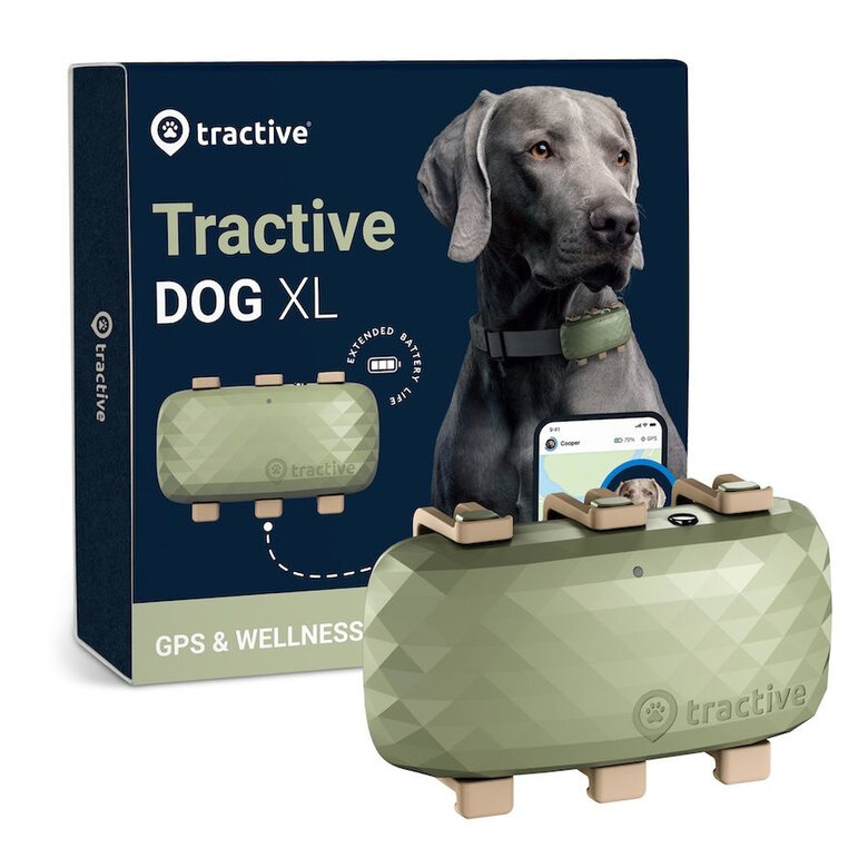 Iberoluso Tractive GPS Localizador XL para cães,  Imagem número 1 Iberoluso Tractive GPS Localizador XL para cães, , large Imagem número 1
