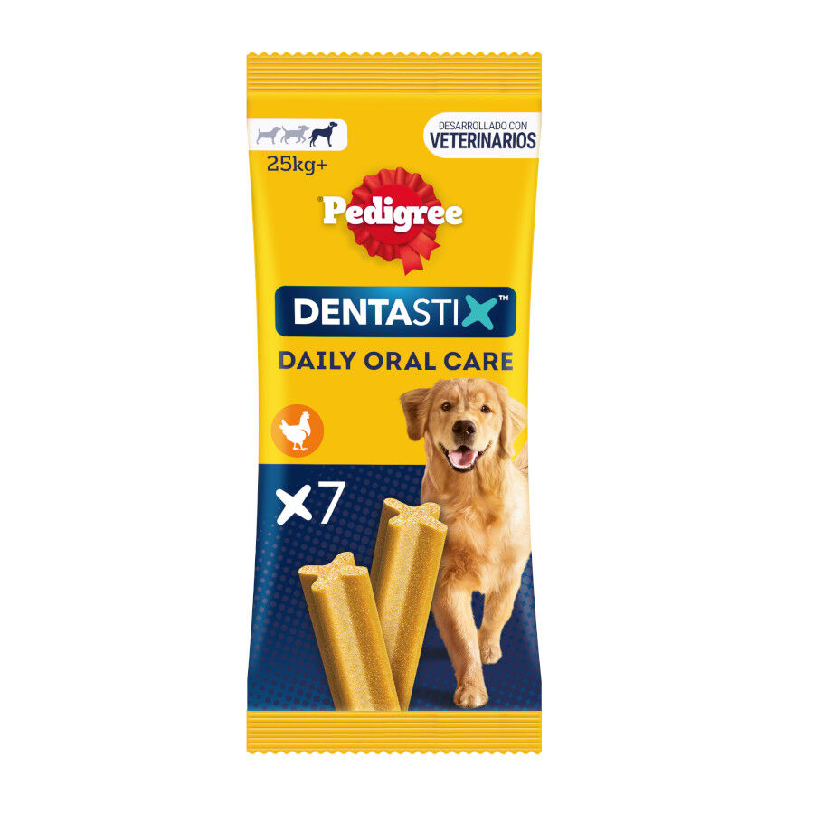 7 sticks Pedigree Dentastix Snacks Dent&aacute;rios para c&atilde;es de porte grande, , large Imagem n&uacute;mero 1