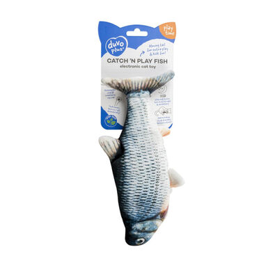 Duvoplus Peixe de brinquedo Catch'n Play para gatos