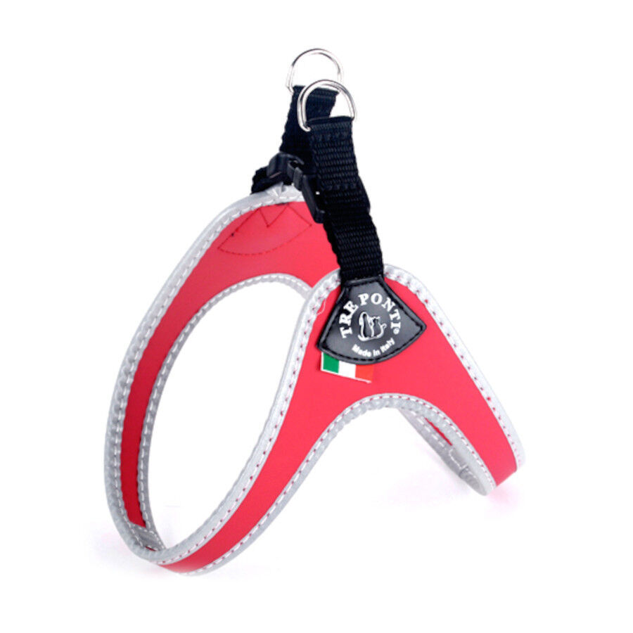Tre Ponti Peitoral Refletor vermelho para c&atilde;es, , large Imagem n&uacute;mero 1