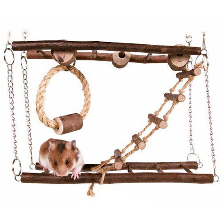 Trixie Parque de juegos pequeños roedores colgante image number null