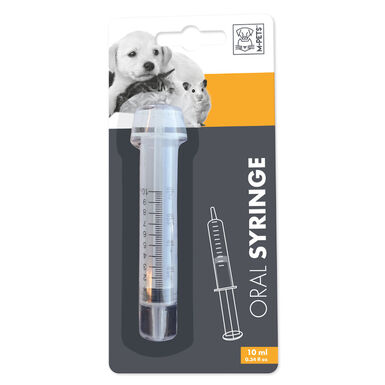 M-Pets Seringa Oral de 10ml para cães e gatos 
