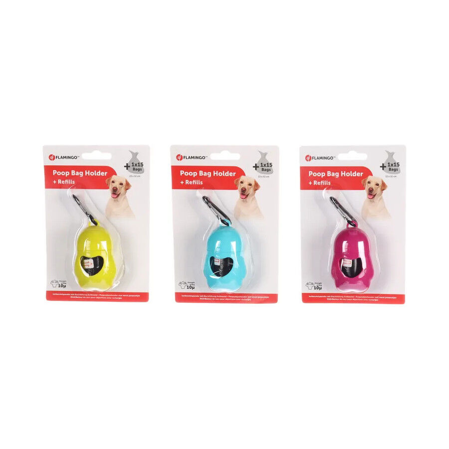 Flamingo Legga Porta sacos + 15 sacos para coc&oacute; de c&atilde;o, , large Imagem n&uacute;mero 2