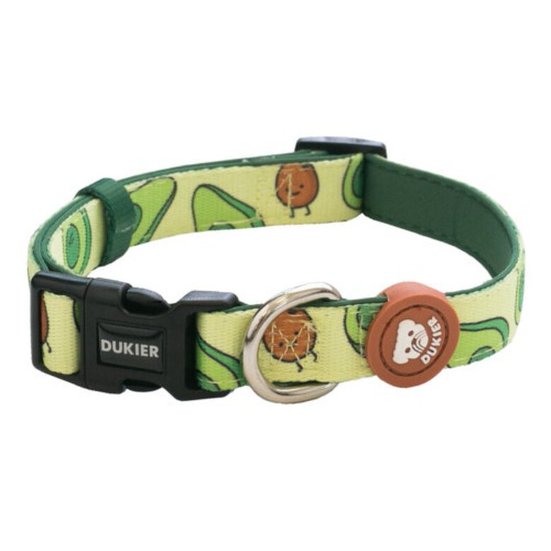 Dukier Avocado Coleira com estampado de abacate para cães,  Imagem número 1 Dukier Avocado collar para perros acolchado Imagem número 1