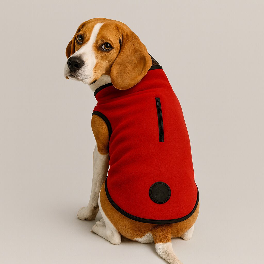 Nayeco Casaco Polar Vermelho para C&atilde;es, , large Imagem n&uacute;mero 1