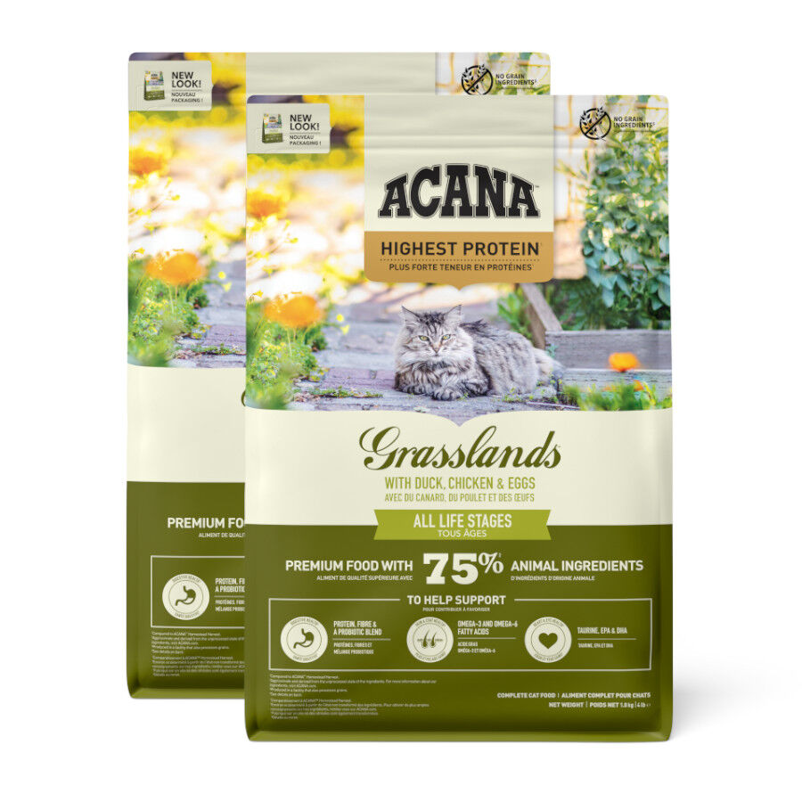 4.5 kg Acana Grasslands ra&ccedil;&atilde;o para gatos, , large Imagem n&uacute;mero 2