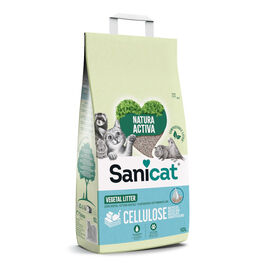 Sanicat Recycled Cellulose Substrato Natural para gatos