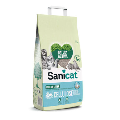 Sanicat Recycled Cellulose Substrato Natural para gatos