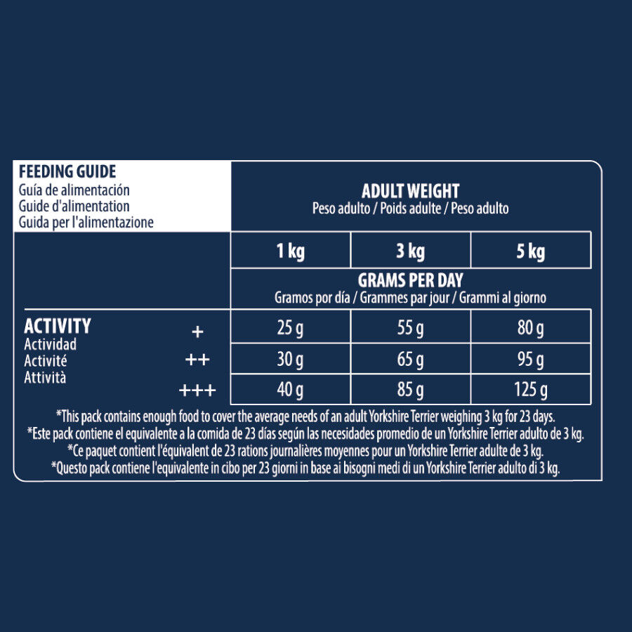 1.5 kg Advance Active Defense Yorkshire Terrier Adult Frango e Arroz ra&ccedil;&atilde;o para c&atilde;es, , large Imagem n&uacute;mero 4