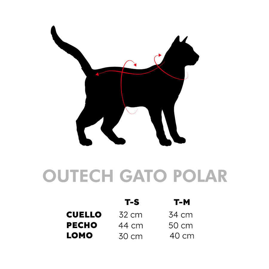 Outech Casaco em Polar para gatos, , large Imagem n&uacute;mero 6