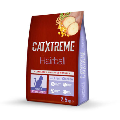 Catxtreme Sterilised Hairball ração