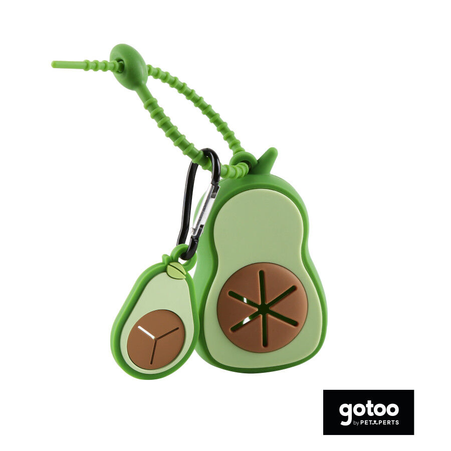 Gotoo Porta-sacos de silicone avocado para c&atilde;es, , large Imagem n&uacute;mero 2