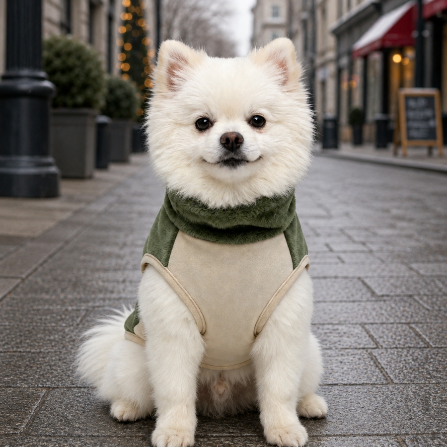 Gotoo Camisola Polar Verde para c&atilde;es, , large Imagem n&uacute;mero 1