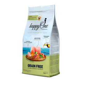 happyOne Mediterraneum Grain Free Cachorro ração de carne fresca de aves para cães
