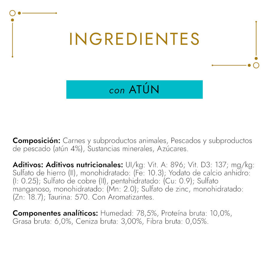 48 latas x 85 g Gourmet Gold Fondant Atum pat&ecirc; em lata para gatos Pack poupan&ccedil;a!, , large Imagem n&uacute;mero 4