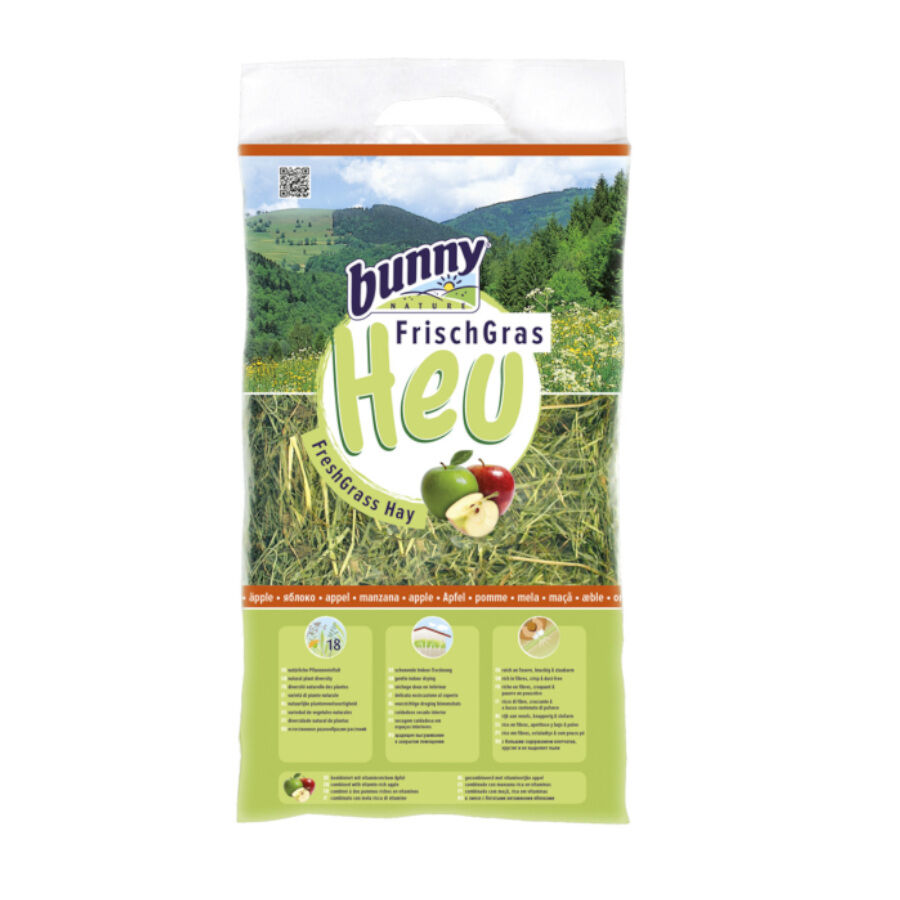 Bunny FrischGras Feno com Ma&ccedil;a para roedores, , large Imagem n&uacute;mero 1