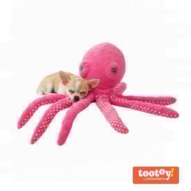 Tootoy! Comfort Peluche polvo Octopus para c&atilde;es