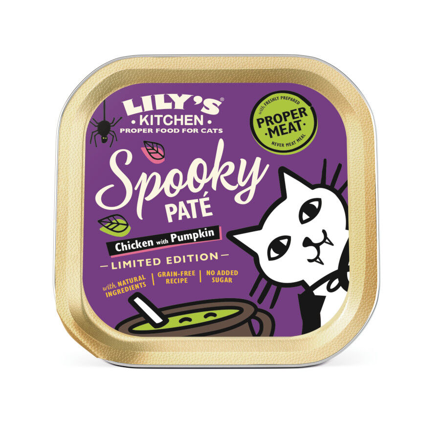 Lily's Kitchen Alimento h&uacute;mido de frango com ab&oacute;bora para gatos   , , large Imagem n&uacute;mero 1