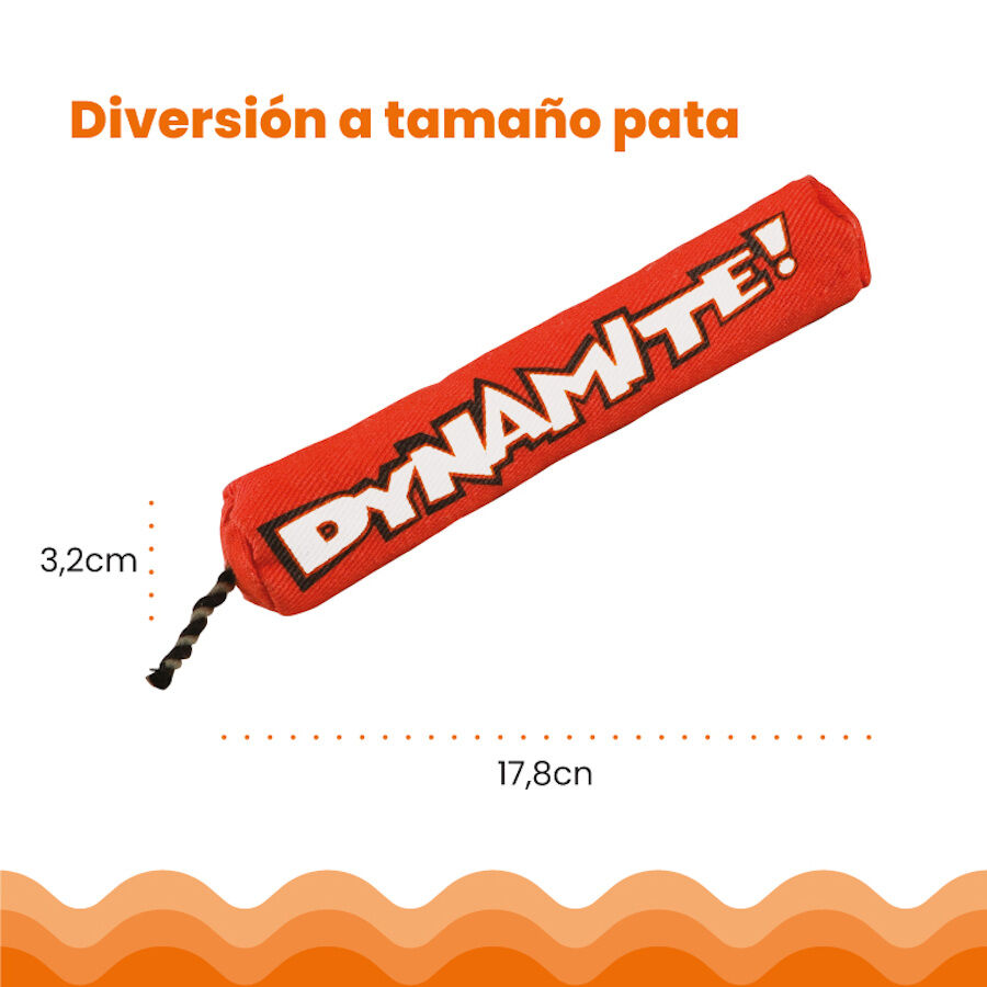 Catstages Green Magic Dynamite Vermelho Peluche para gatos, , large Imagem n&uacute;mero 3