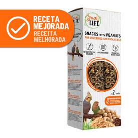 Small Life Barritas Snack com Amendoins para agapornis e caturras