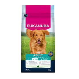 Eukanuba Adult Ra&ccedil;&atilde;o de cordeiro e arroz para c&atilde;es de ra&ccedil;a grande