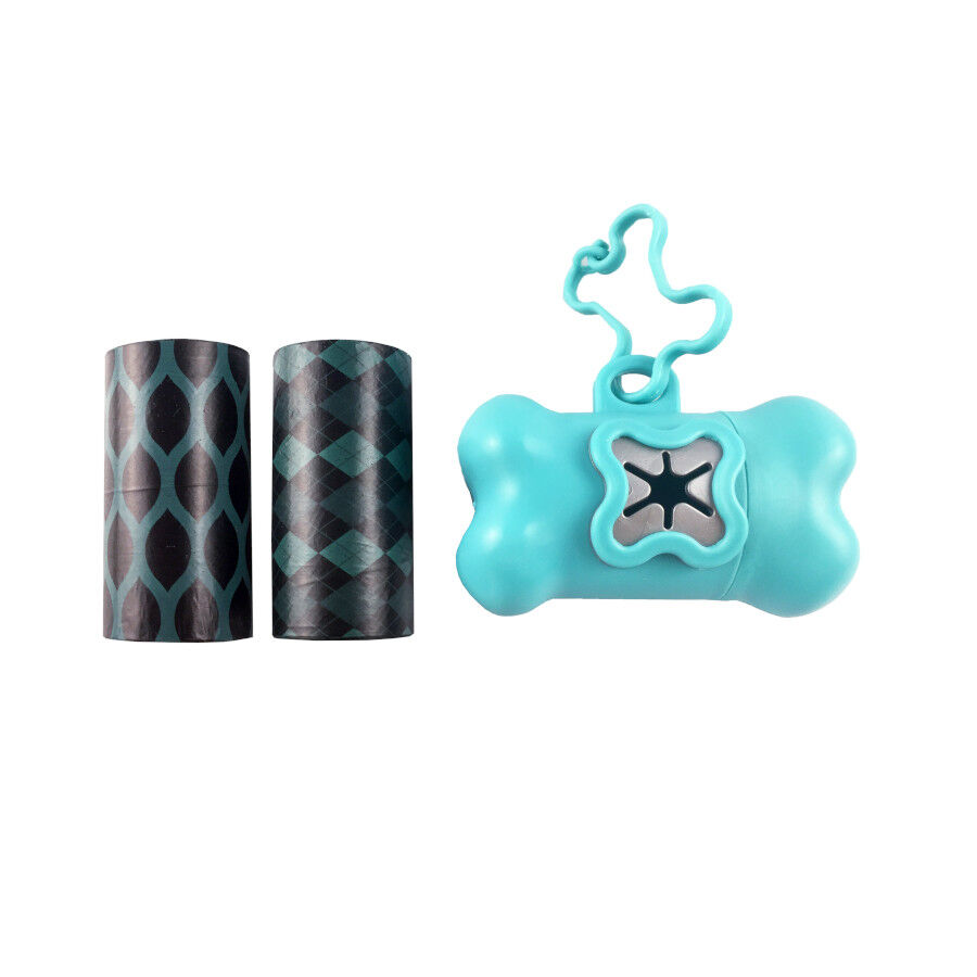 Nova Clean Pack Dispensador de sacos Azul + 60 Sacos Higi&eacute;nicos para c&atilde;es, , large Imagem n&uacute;mero 1