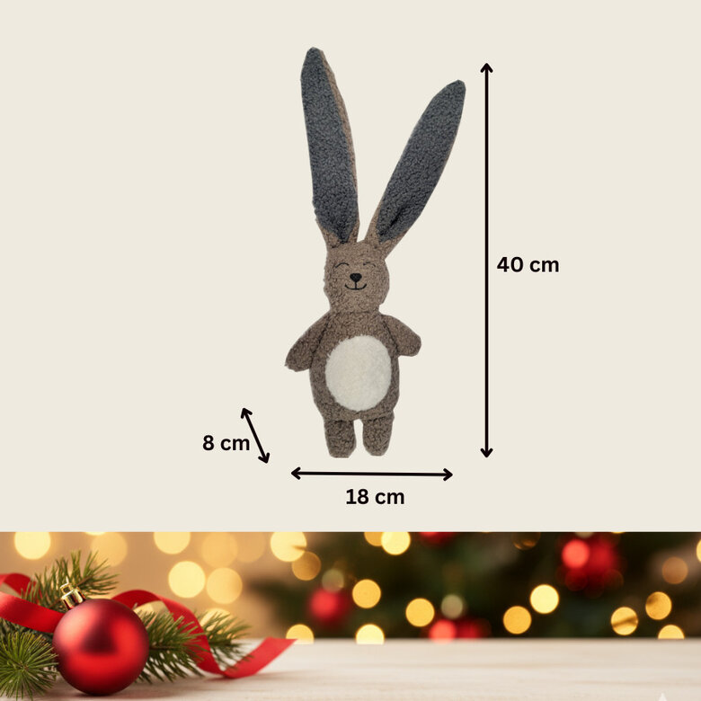 Wonder Christmas Peluche Coelho de Natal para Cães,  Imagem número 4 Wonder Christmas Peluche Coelho de Natal para Cães, , large Imagem número 4