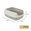 Nice Care Eco Caixa de areia azul para gatos, , large Indicador imagem número 4