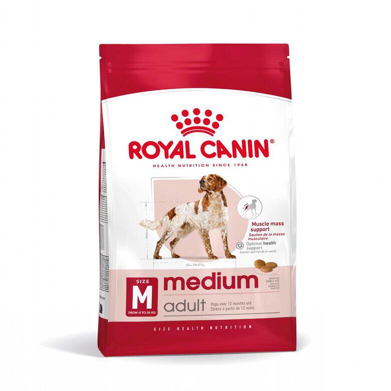 15 kg Royal Canin Medium Adult ra&ccedil;&atilde;o para c&atilde;es, , large Imagem n&uacute;mero 1