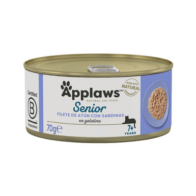 Applaws Senior latas atum e sardinha para gatos