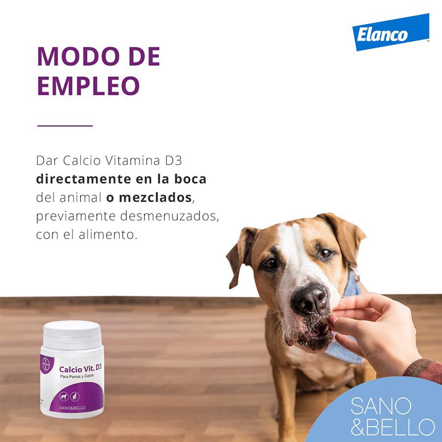 Bayer Sano & Bello Calcio Vit D3 suplemento Imagem n&uacute;mero 3