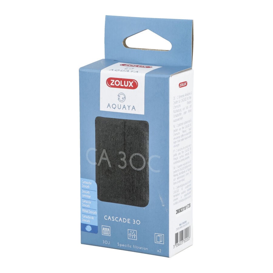 Substitui&ccedil;&atilde;o do filtro de aqu&aacute;rio Zolux Aquaya Cascada 30 Zeocarb, , large Imagem n&uacute;mero 1