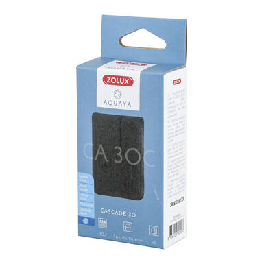 Substituição do filtro de aquário Zolux Aquaya Cascada 30 Zeocarb