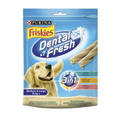 Purina Snacks dentários Friskies Medium & Large para cães