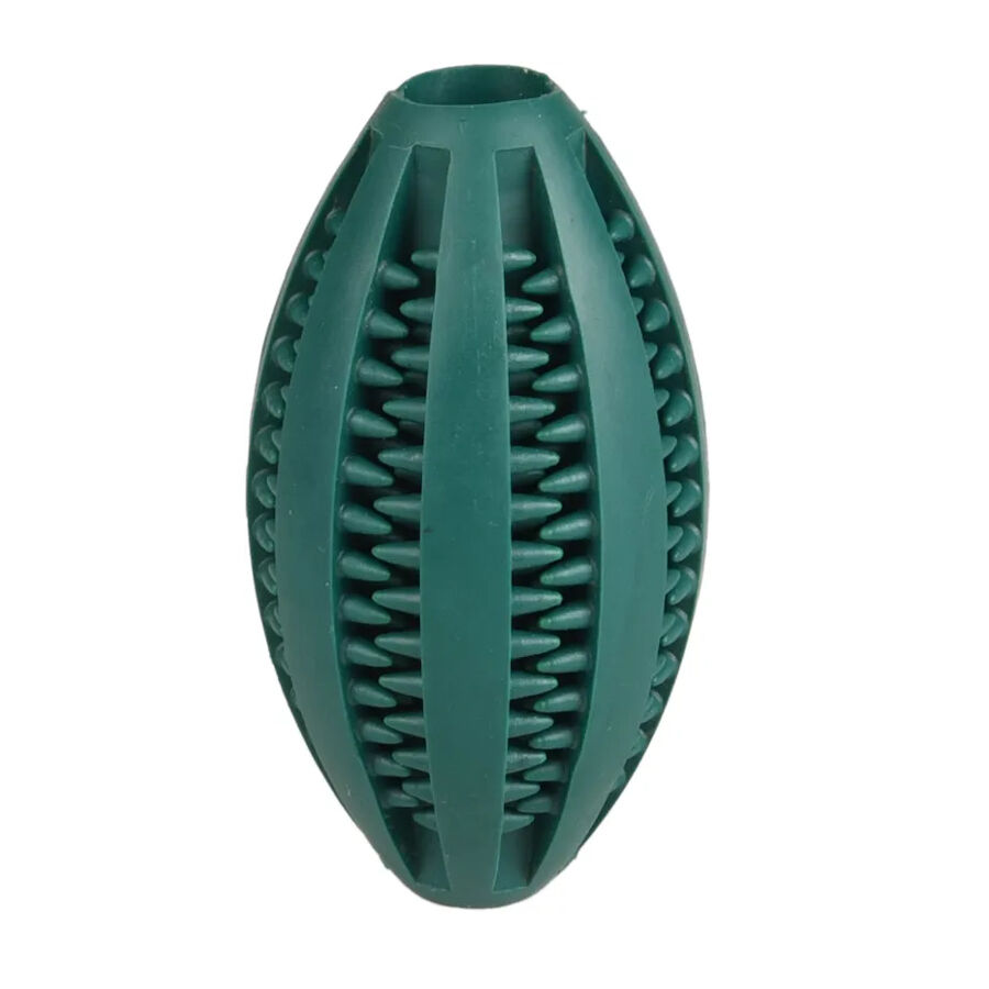 Flamingo Bola de rugby verde para c&atilde;es, , large Imagem n&uacute;mero 1