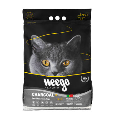Weego Active Charcoal Plus Areia aglomerante para gatos