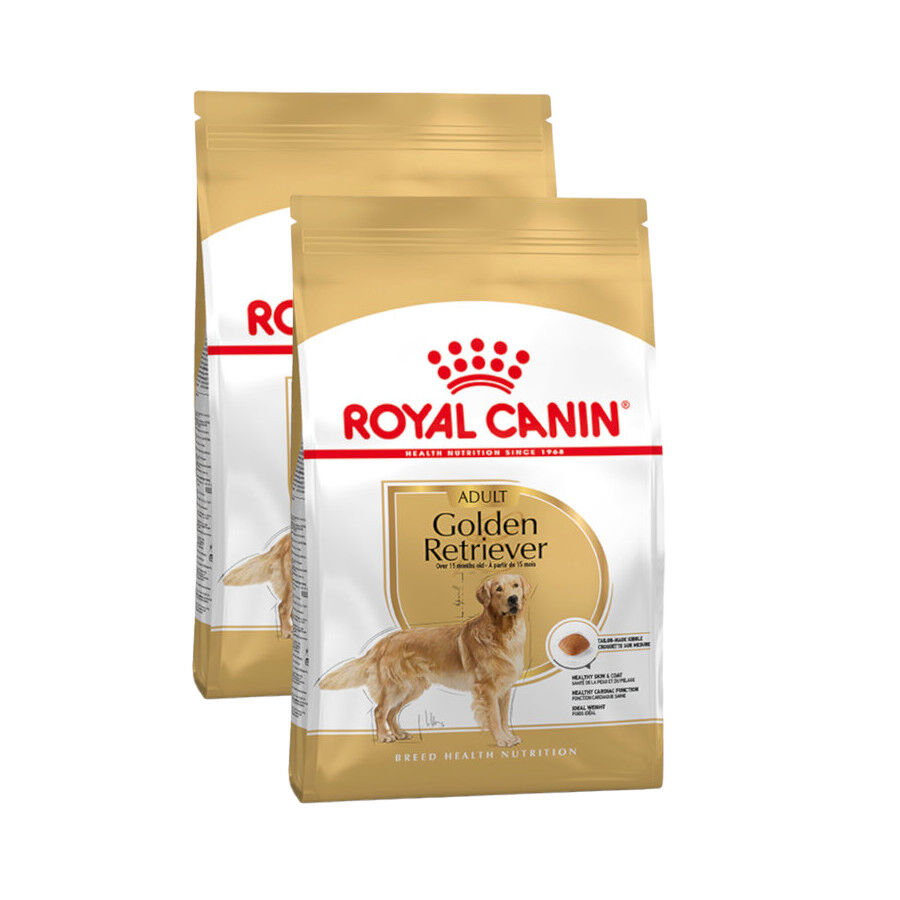 2 x 12 kg Royal Canin Adult Golden Retriever ra&ccedil;&atilde;o para c&atilde;es Pack poupan&ccedil;a!, , large Imagem n&uacute;mero 1