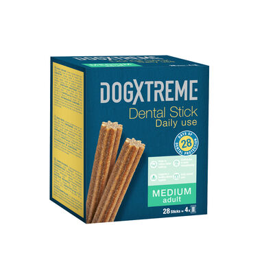Dogxtreme snacks dentais Medium Adult Stick para cães