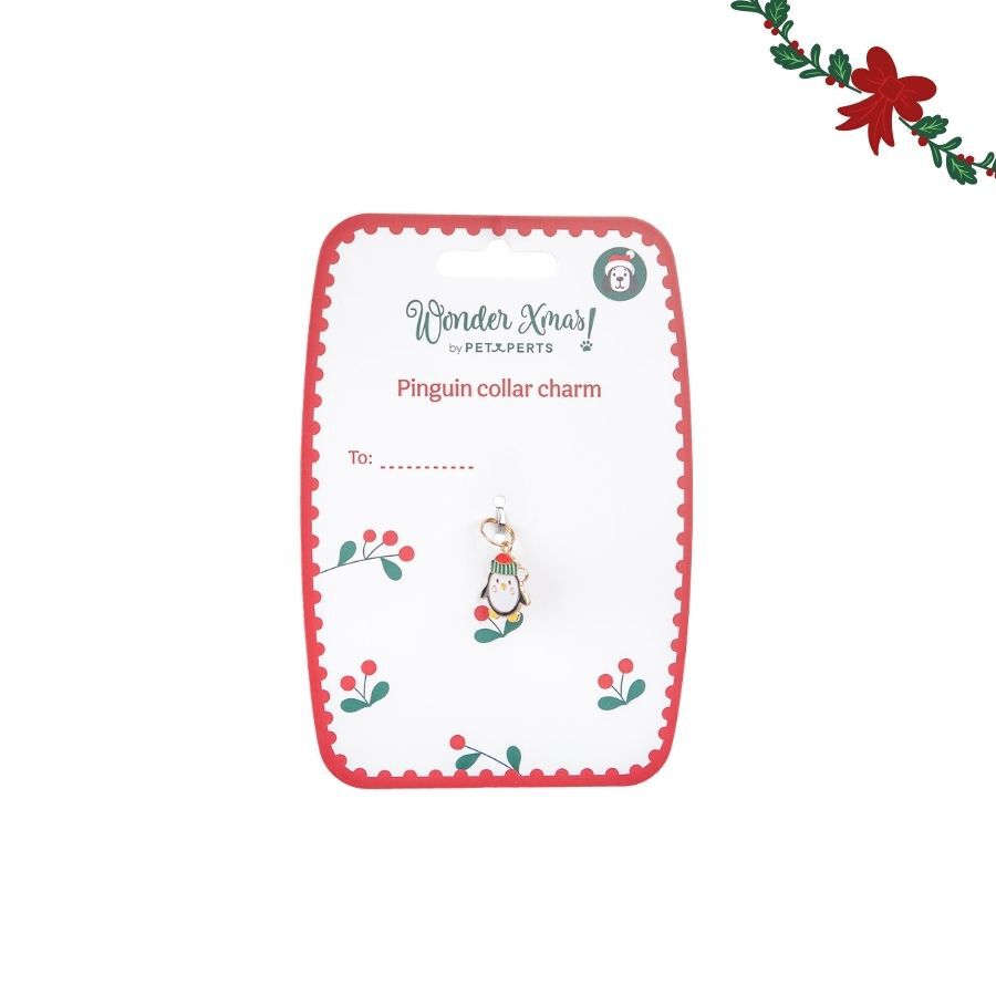 Wonder Christmas Pendente para coleira em forma de pinguim para c&atilde;es, , large Imagem n&uacute;mero 5