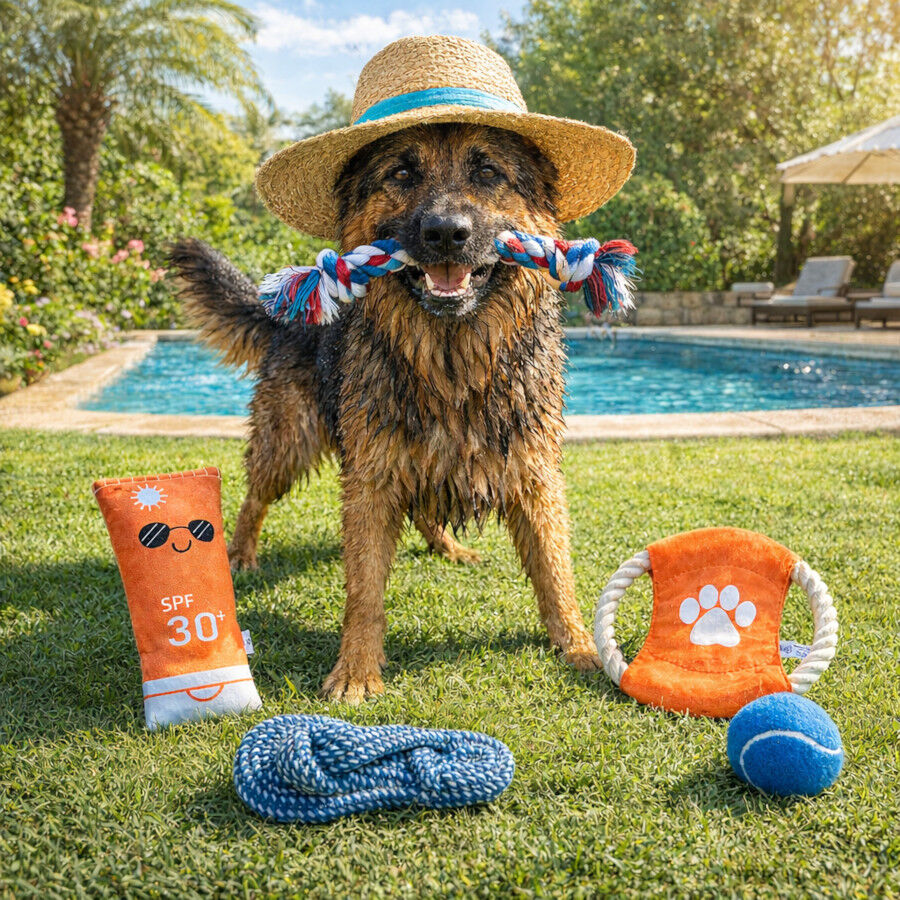 Summer Vibes The Beach Club Set x5 Brinquedos para c&atilde;es, , large Imagem n&uacute;mero 3