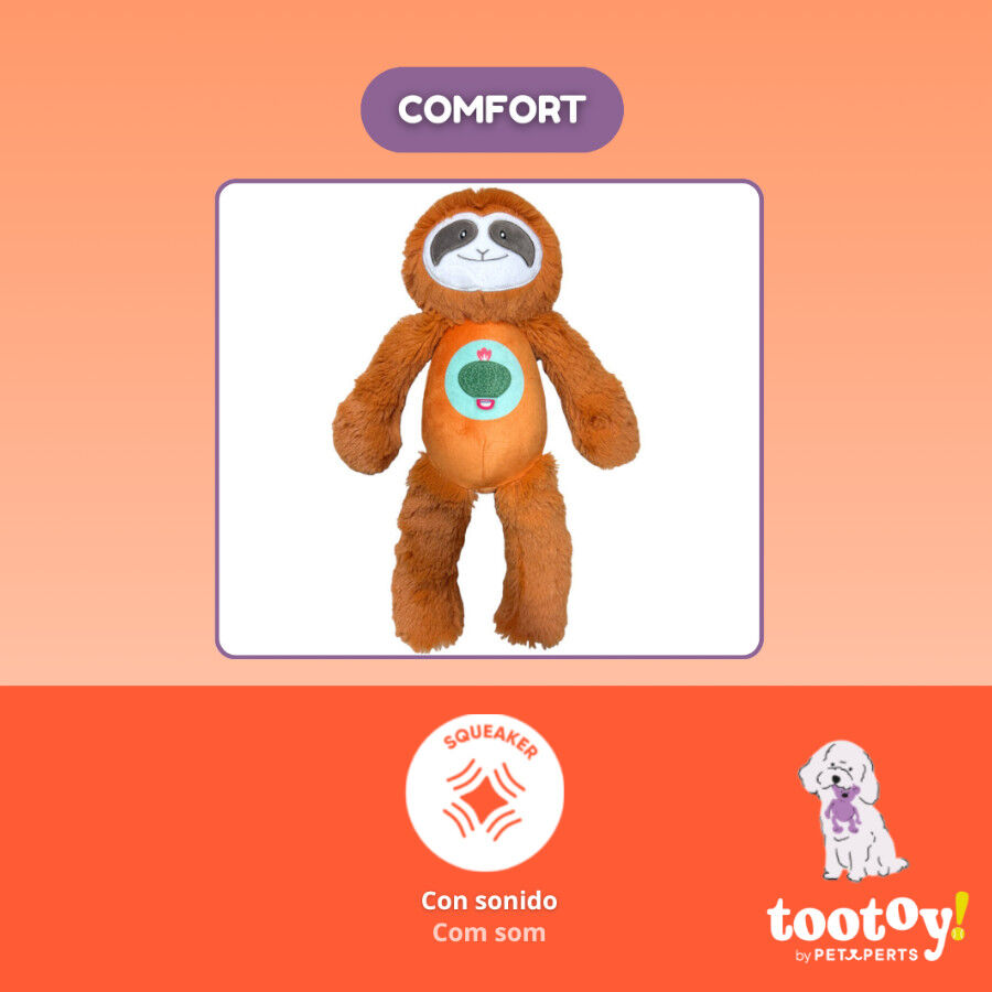 Tootoy! Comfort Peluche bicho-pregui&ccedil;a para c&atilde;es, , large Imagem n&uacute;mero 3