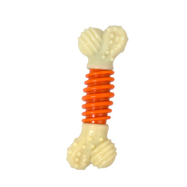Nylabone Osso Mordedor Dentário com Sabor a Bacon para cães
