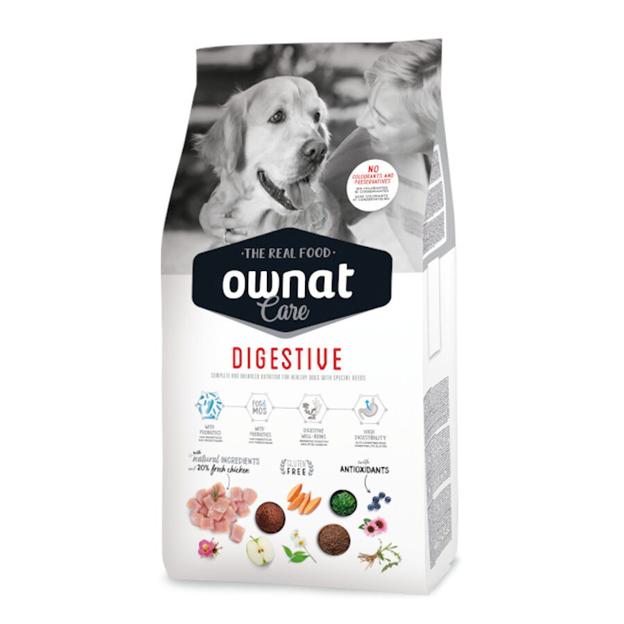Ownat Care Digestive ra&ccedil;&atilde;o para c&atilde;es, , large Imagem n&uacute;mero 1