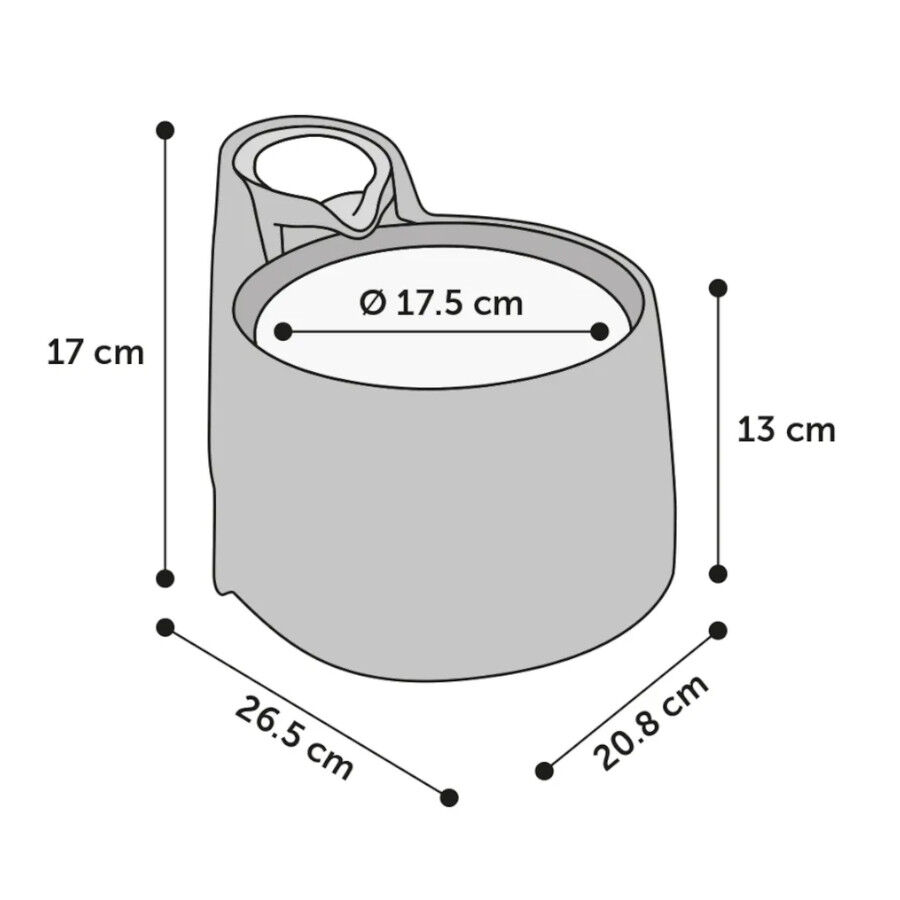 Flamingo Bellagio Bebedouro Fonte Verde para c&atilde;es e gatos, , large Imagem n&uacute;mero 3