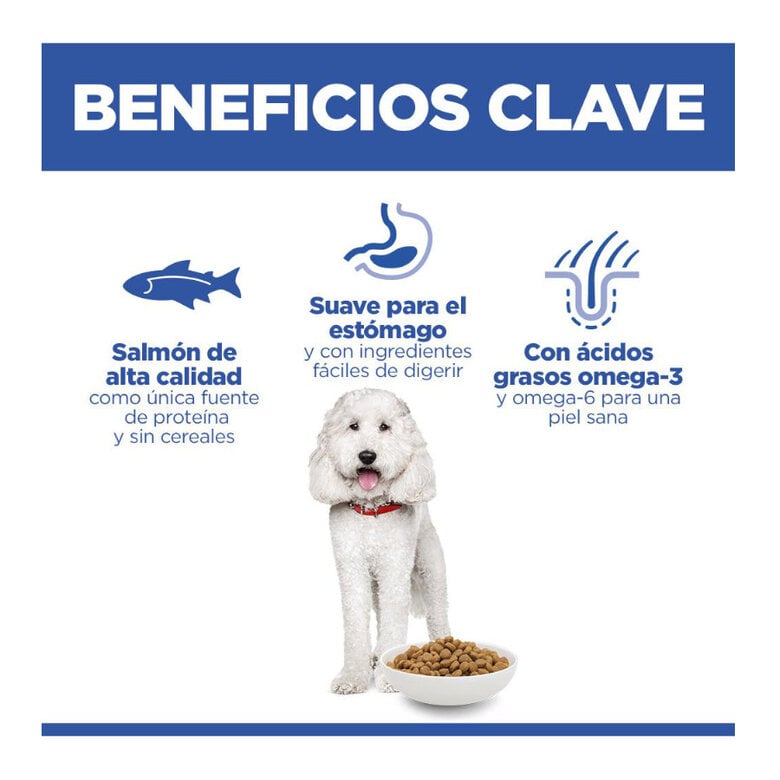 Hill's Science Plan Adult Medium Hypoallergenic Salmão ração para cães,  Imagem número 4 Hill's Science Plan Adult Medium Hypoallergenic Salmão ração para cães, , large Imagem número 4