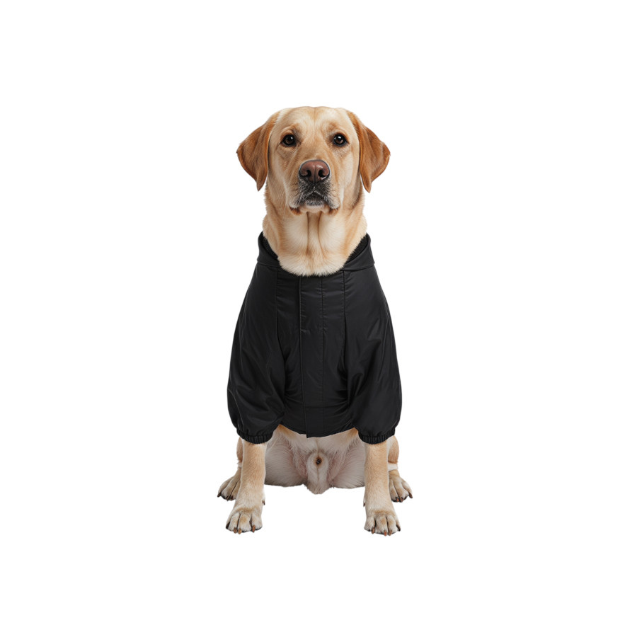 Gotoo Casaco Imperme&aacute;vel Refletor Preto para c&atilde;es, , large Imagem n&uacute;mero 7