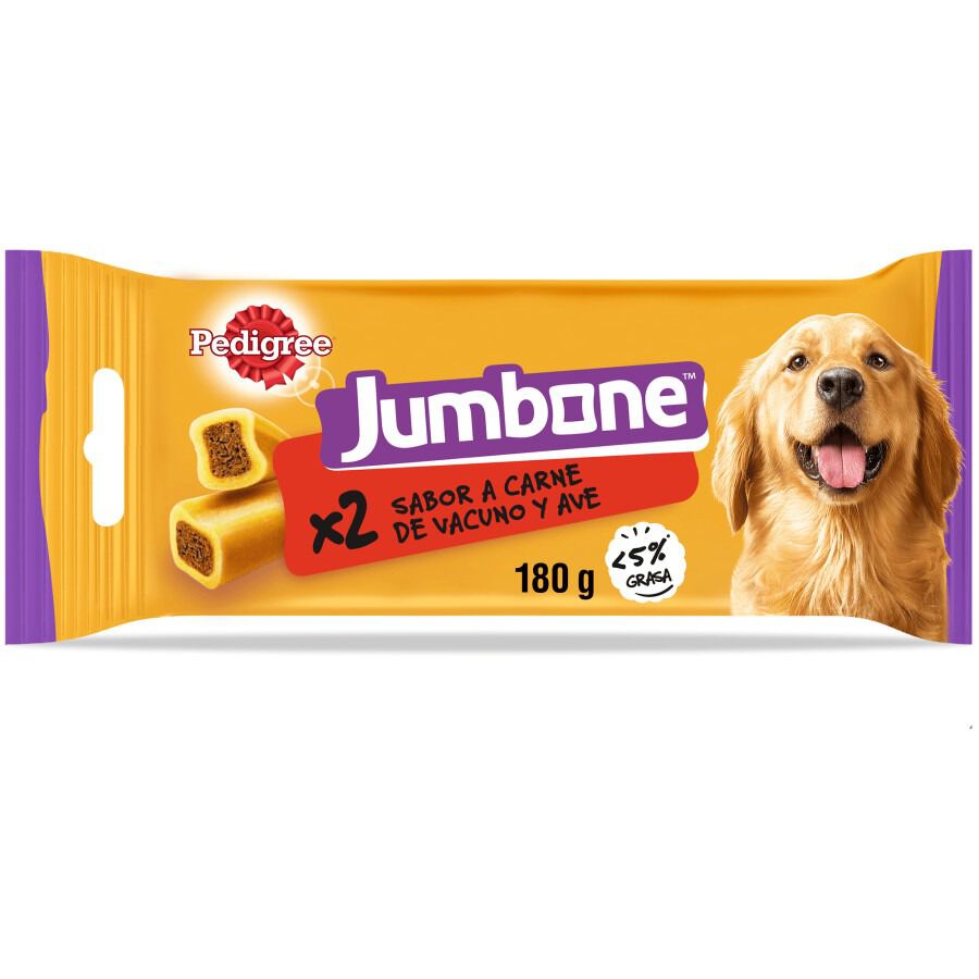 180 g Pedigree Ossos Jumbone Bovino e Ave para C&atilde;es, , large Imagem n&uacute;mero 1